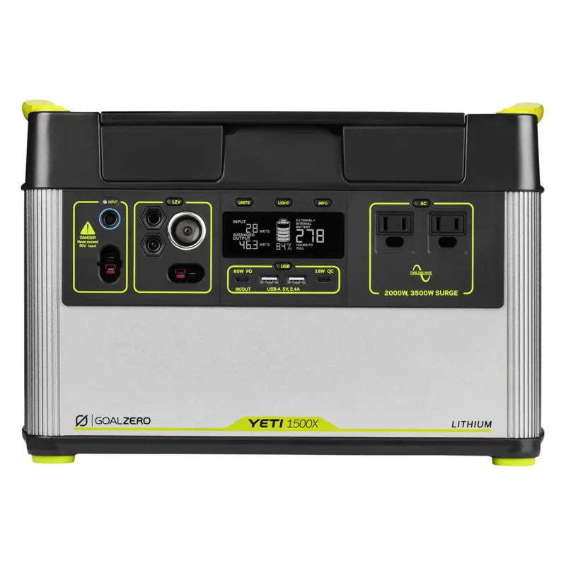 Goal Zero Yeti 1500X portable power station